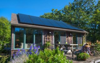 Castaways Energy residential solar array on a home.