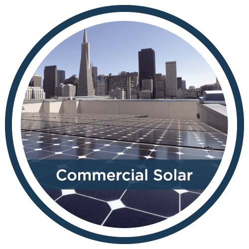 Commercial Solar on a building